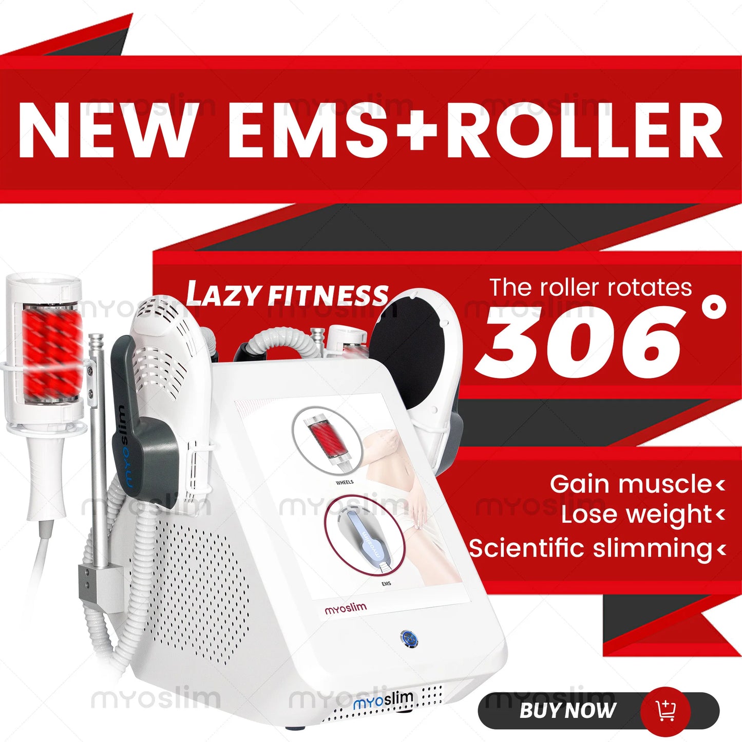 EMS Roller 2in1 Body Sculpting Machine For Home Use