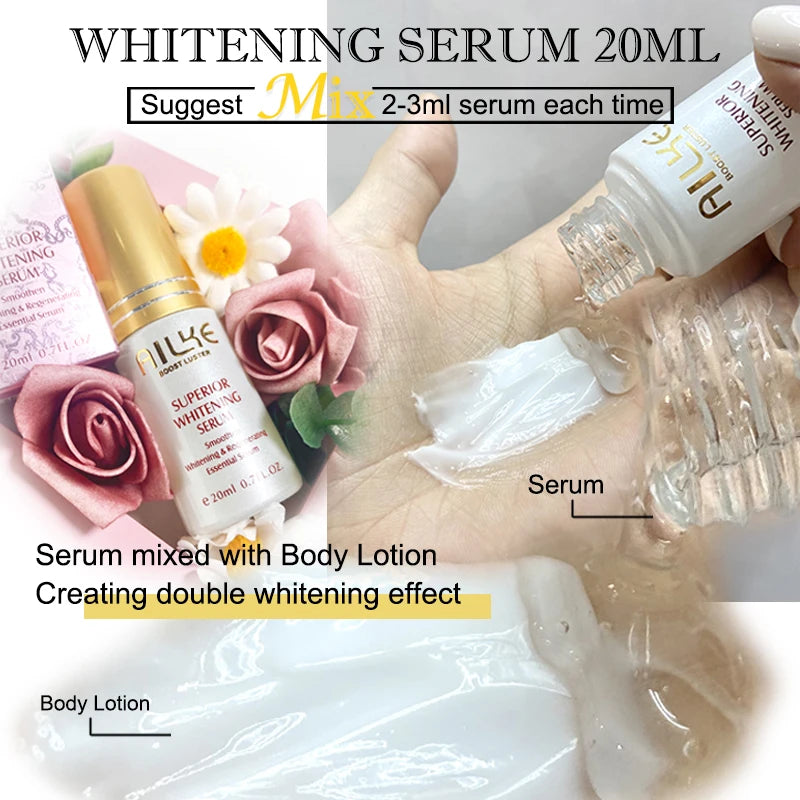 AILKE Whitening Face Cream For All Skin Types With Collagen
