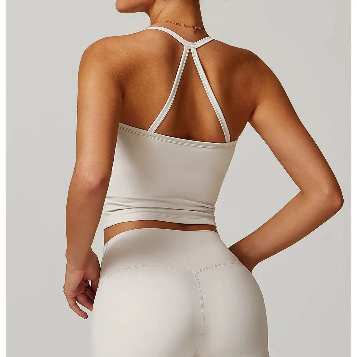 Women's Cross Back Yoga Sports Bra Push Up Fitness Vest