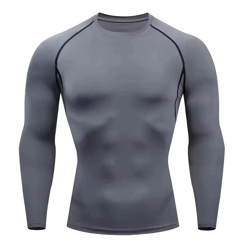 Womens Autumn Winter Compression Running T Shirt Long Sleeve