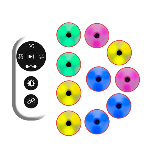 Response Agility Training Light For Children With Remote Control
