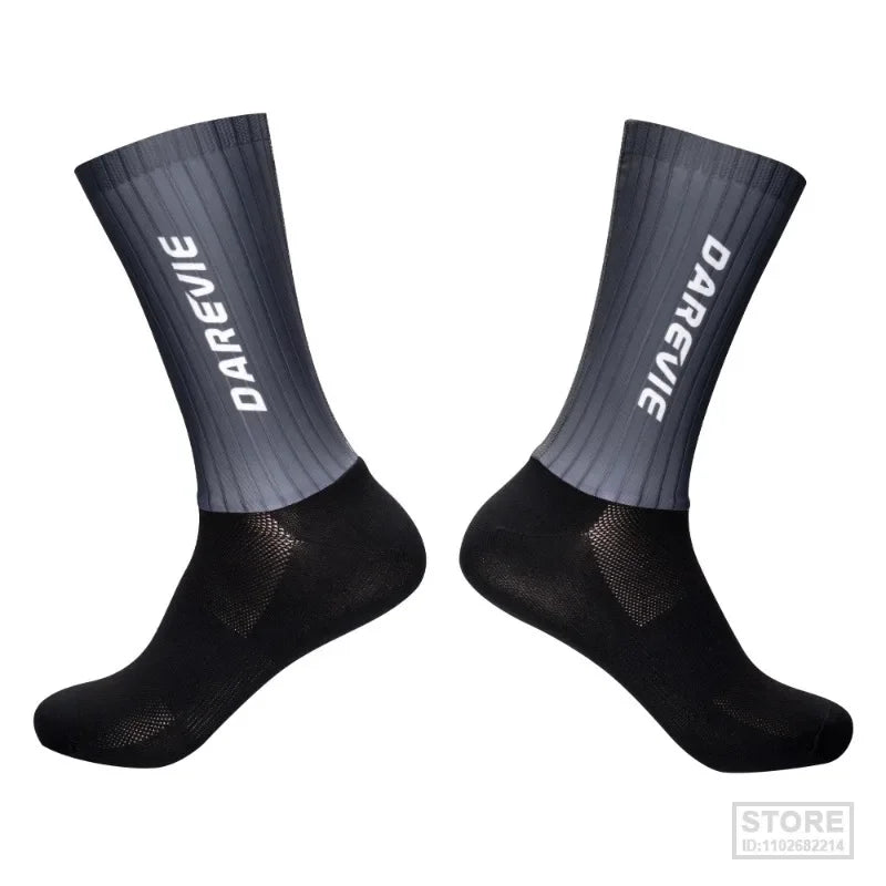 Cycling Socks Aero Sock Speed Breathable Anti Slip For Men