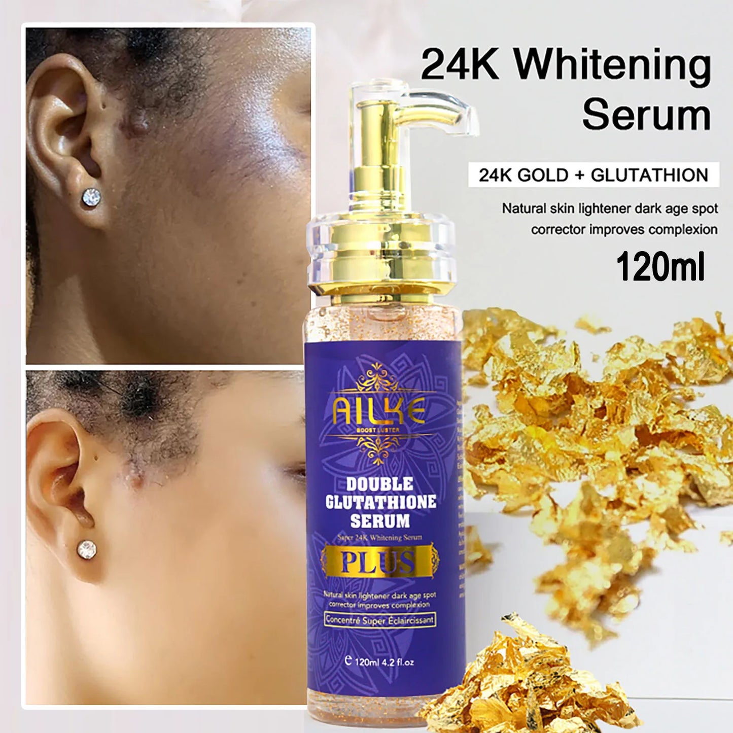 AILKE Anti Black Spots Serum Brightening Essence For Radiant Skin