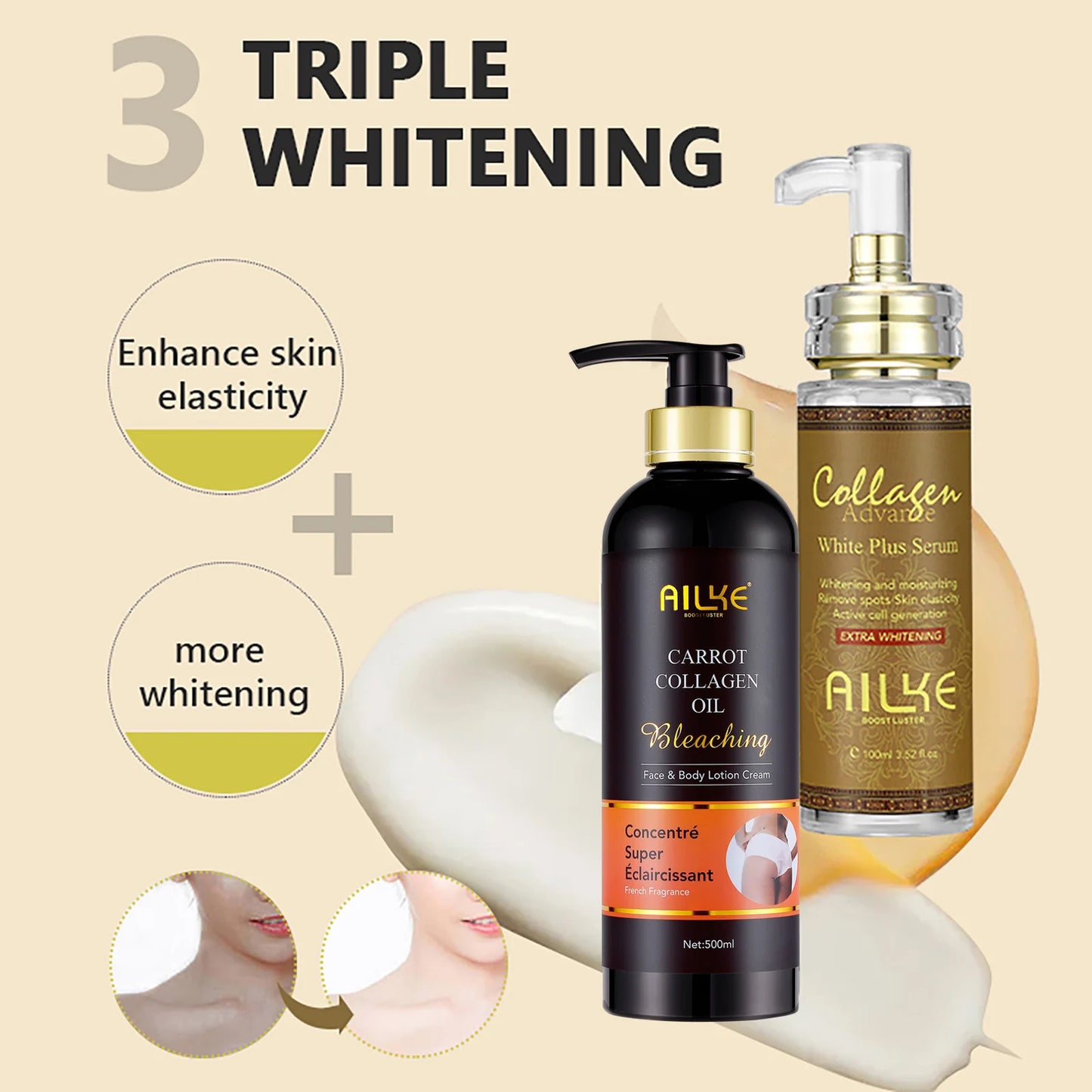 KYLIEFIT Collagen Whitening Cream For Radiant Skin And Hydration