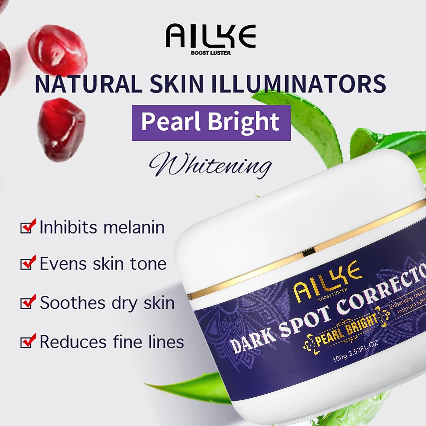 AILKE Double Glutathione Whitening Skin Care For All Skin Types