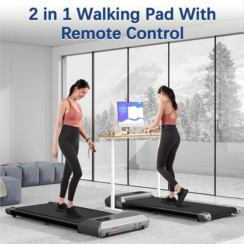 Superun 2.5 HP Home Treadmill With LCD Data Display 2in1