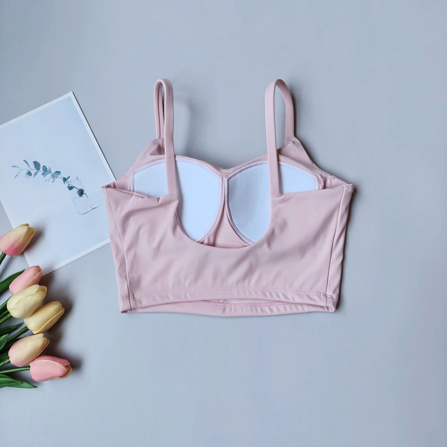 NONECN Breathable Push Up Sports Bra For Women Yoga Top
