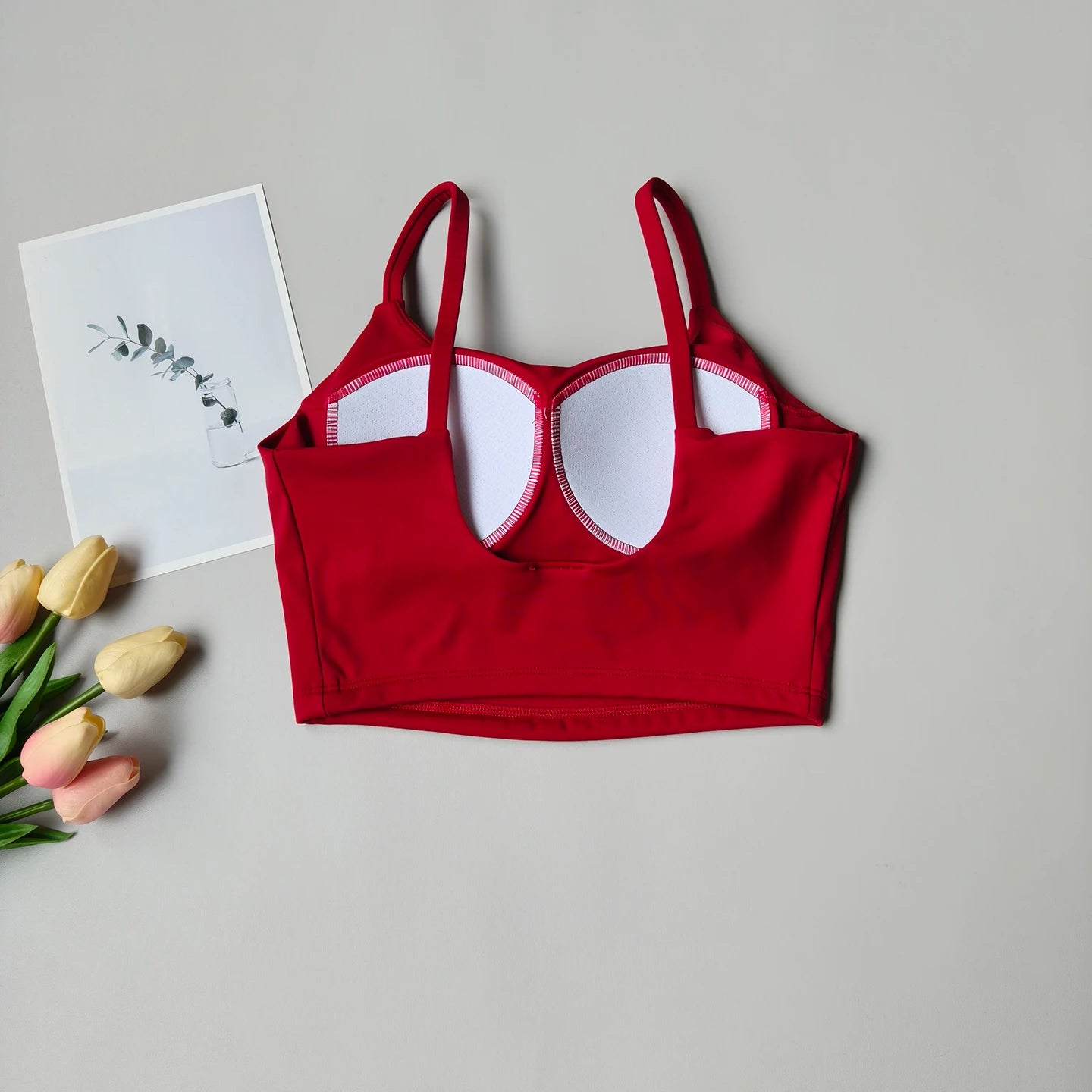 NONECN Breathable Push Up Sports Bra For Women Yoga Top
