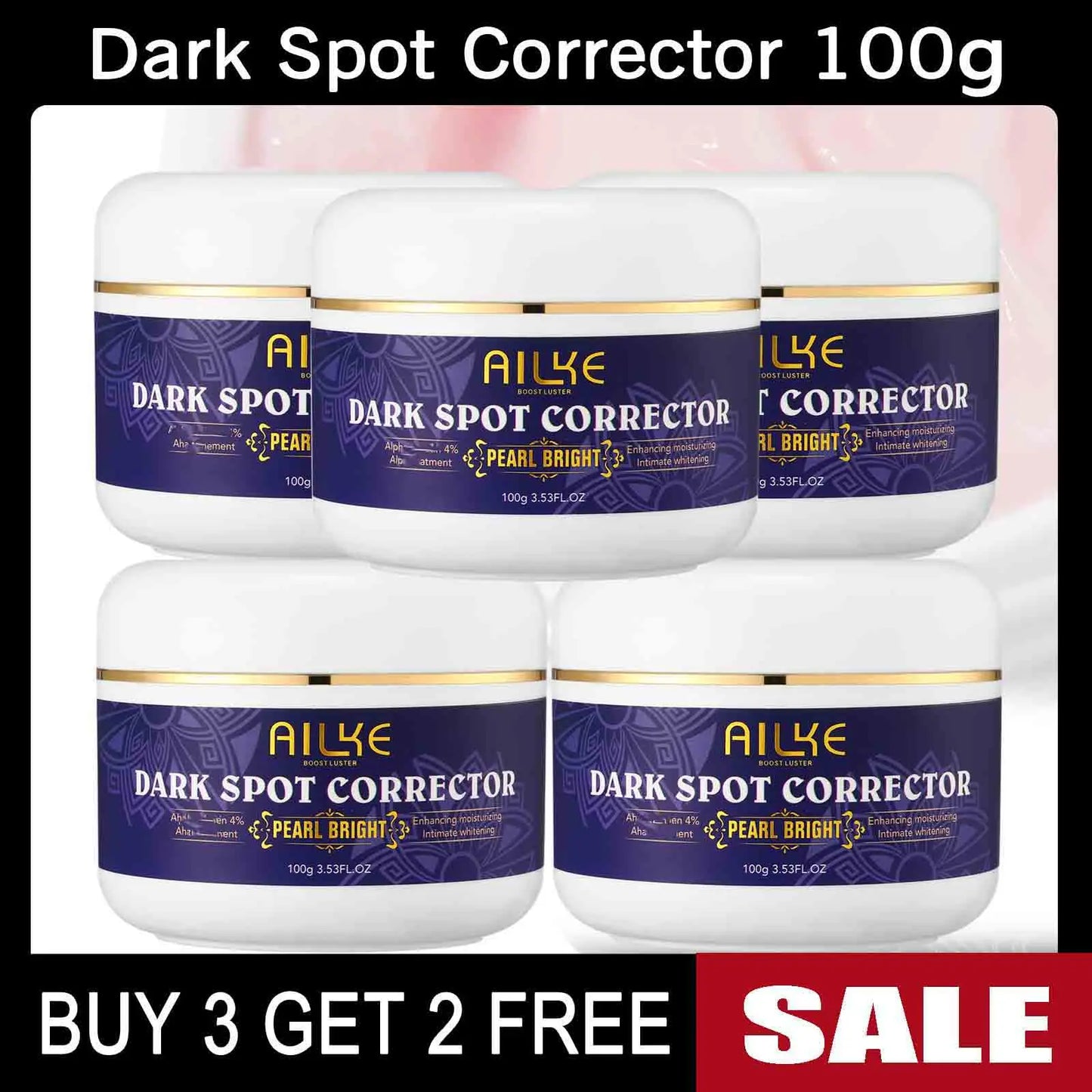 AILKE Double Glutathione Whitening Skin Care For All Skin Types