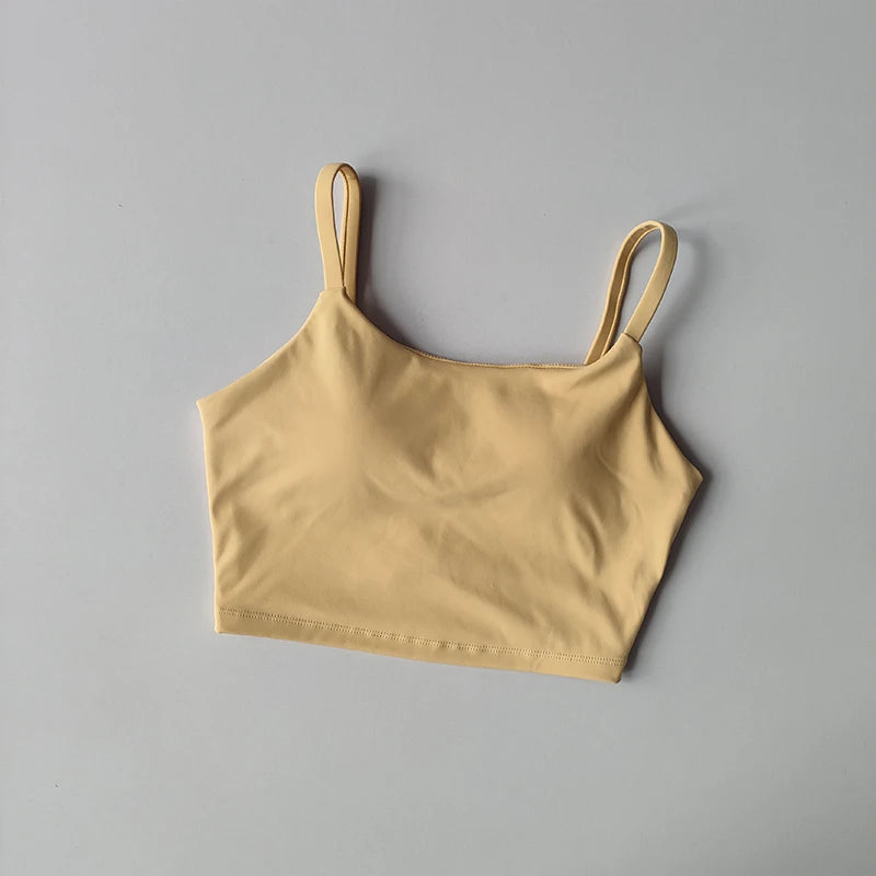 NONECN Breathable Push Up Sports Bra For Women Yoga Top