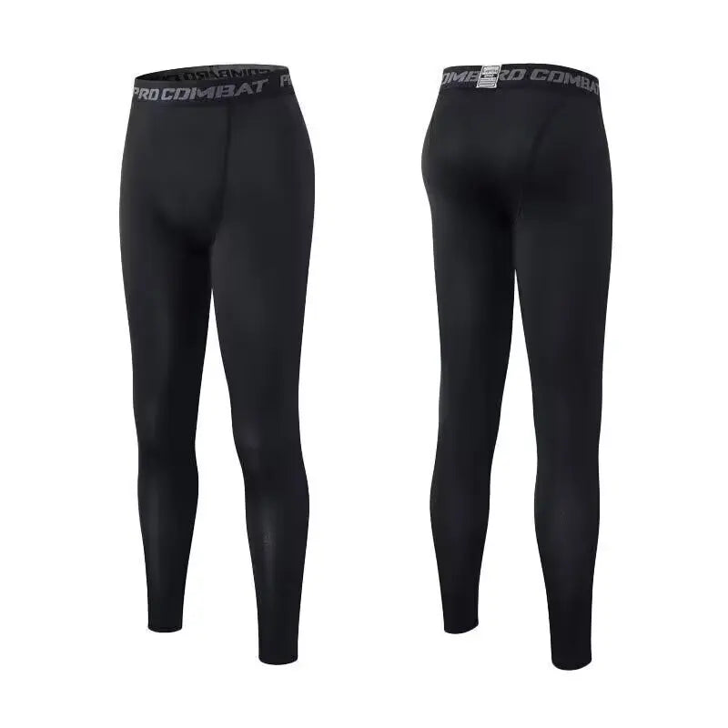 NONECN Mens Compression Pants Tights Cool Dry Leggings Baselayer Running