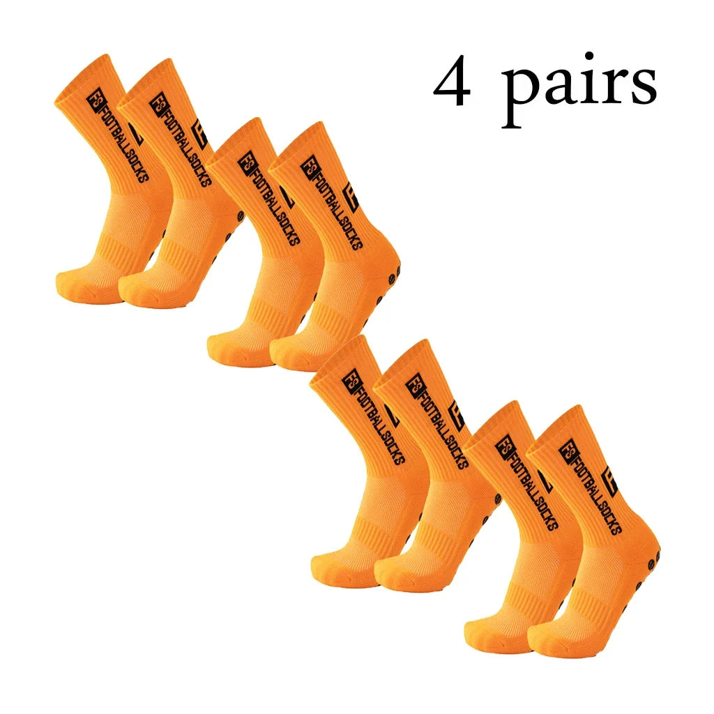 Grip Non Slip Soccer Socks For Men Athletic Football Basketball