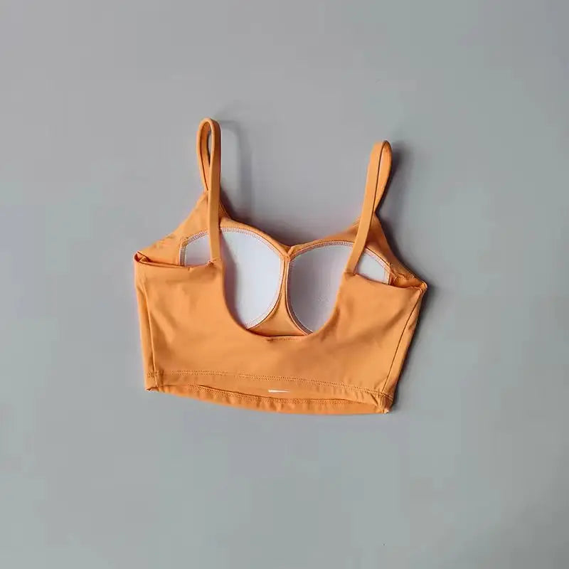 NONECN Breathable Push Up Sports Bra For Women Yoga Top