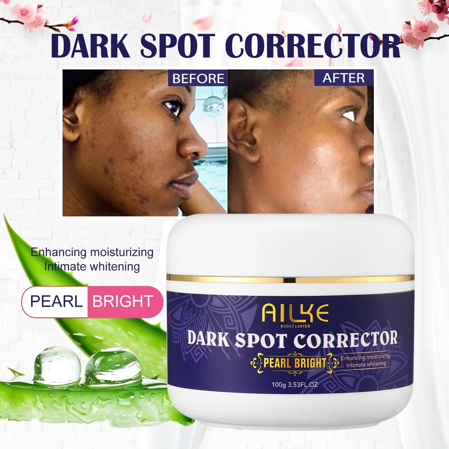 AILKE Double Glutathione Whitening Skin Care For All Skin Types