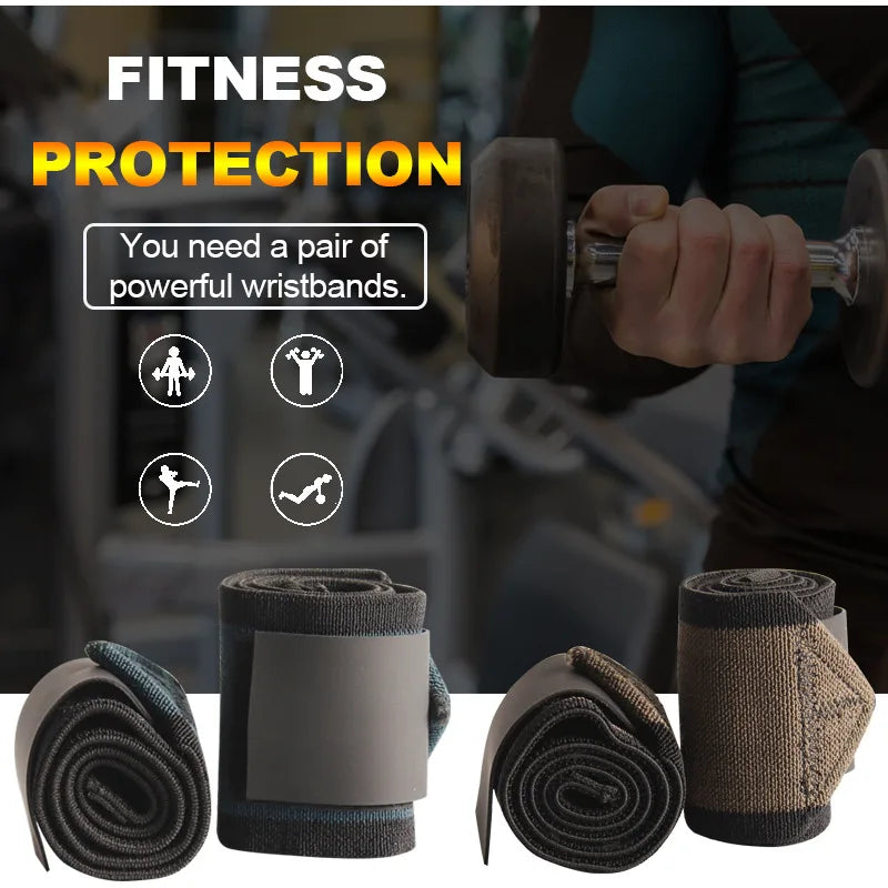 Fitness Wrist Wraps For Weight Lifting Cross Training Thumb Support