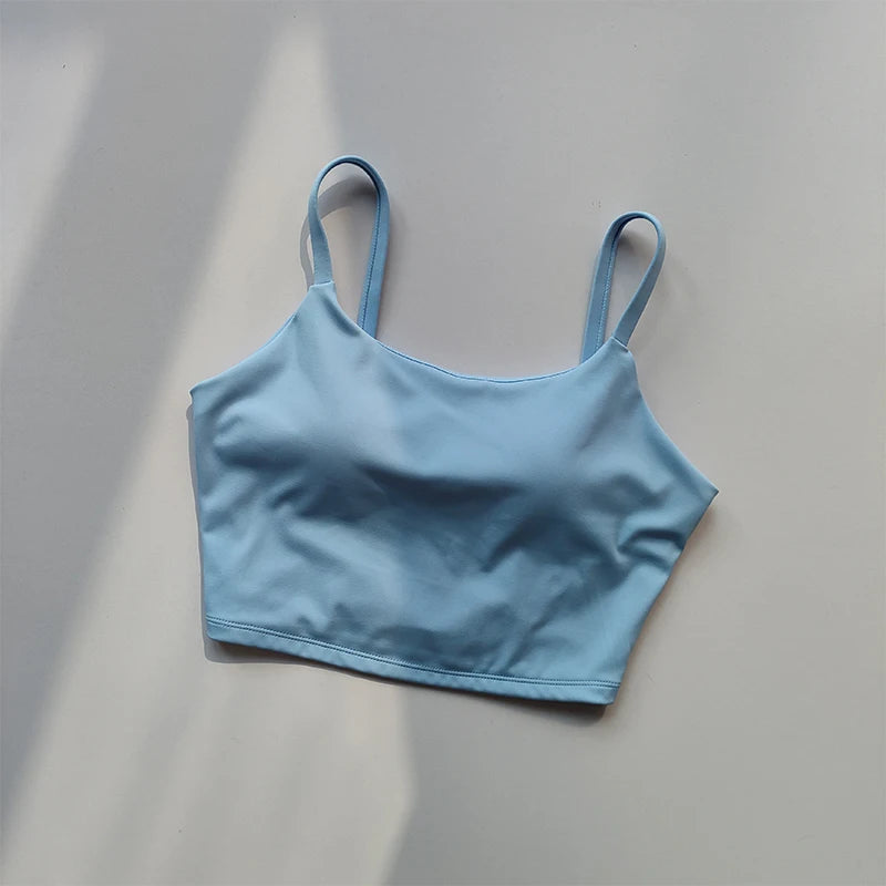 NONECN Breathable Push Up Sports Bra For Women Yoga Top