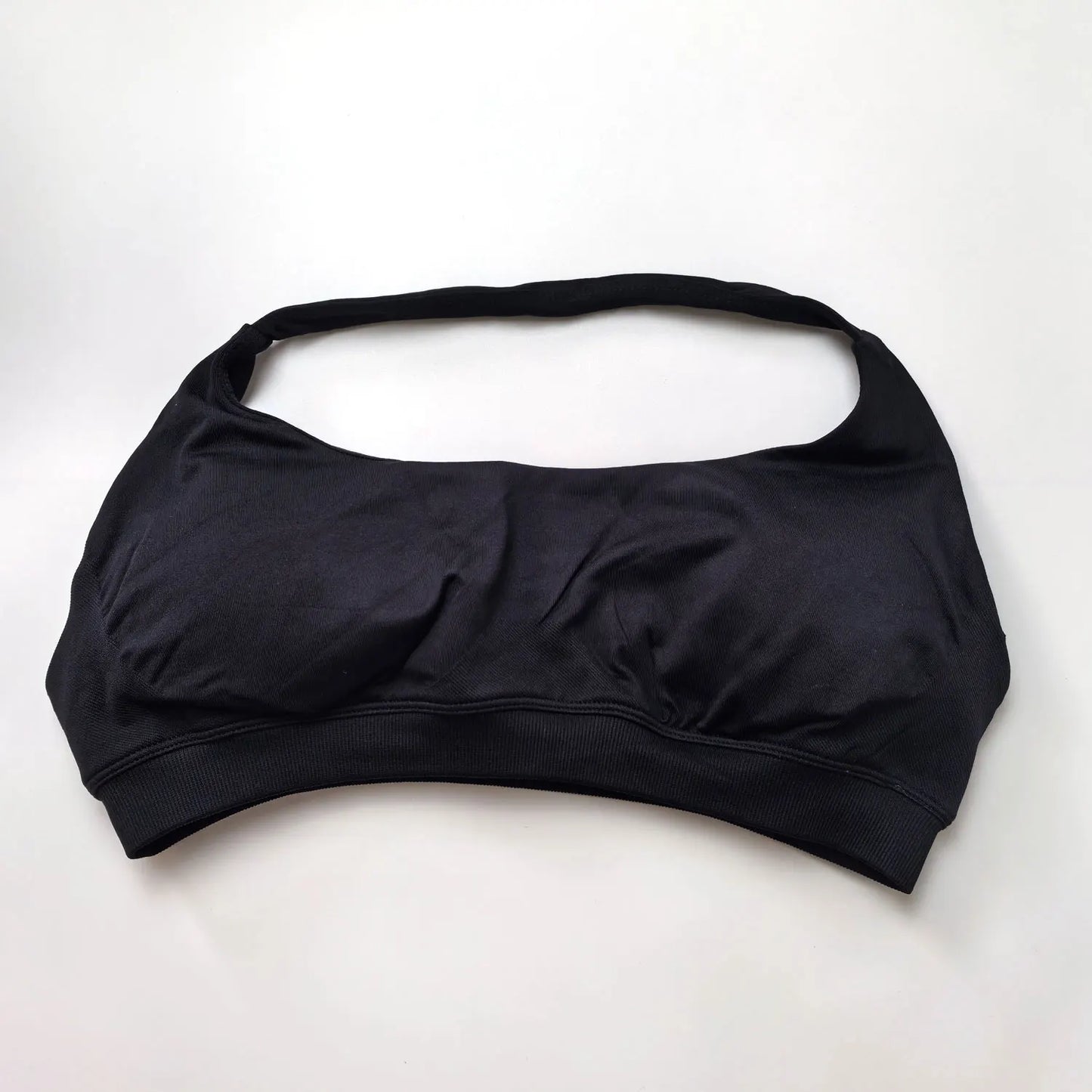 Impact Sports Bra Women Seamless Halter Top Open Back