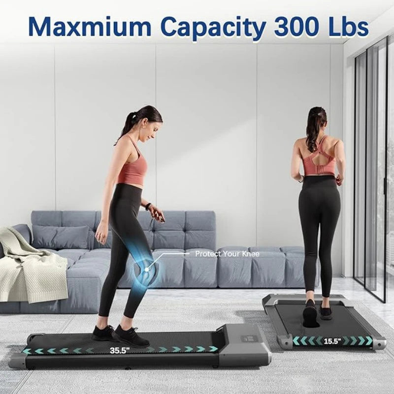Superun 2.5 HP Home Treadmill With LCD Data Display 2in1