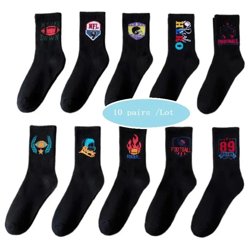 Unisex Harajuku Graffiti Socks Devil Grimace Hip Hop