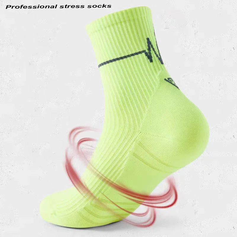 NONECN Quick-Drying Running Socks Knee High Sports Pack