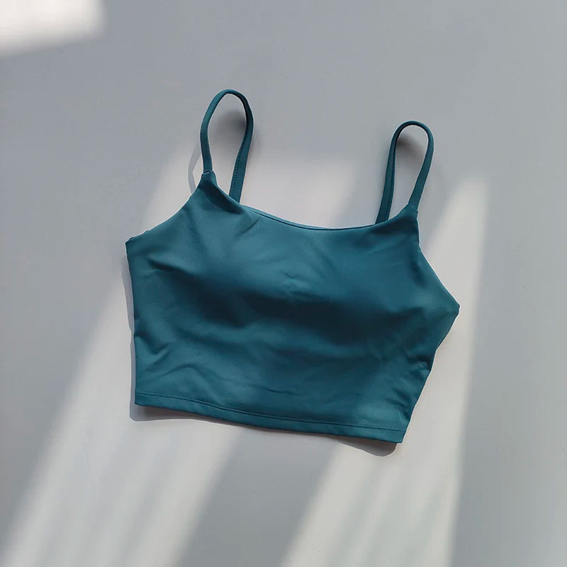 NONECN Breathable Push Up Sports Bra For Women Yoga Top