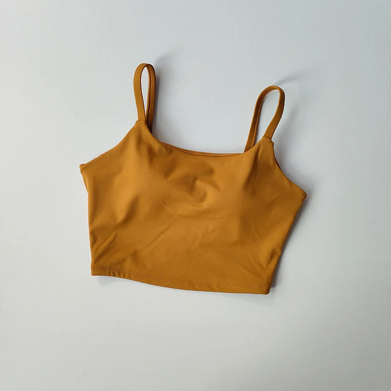 NONECN Breathable Push Up Sports Bra For Women Yoga Top