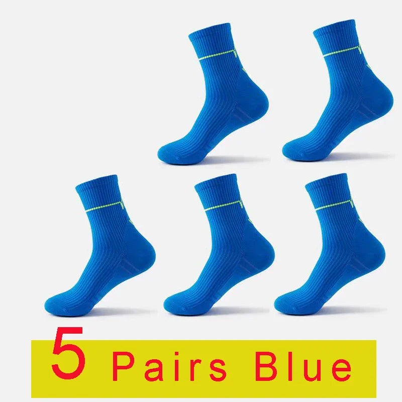 NONECN Quick-Drying Running Socks Knee High Sports Pack