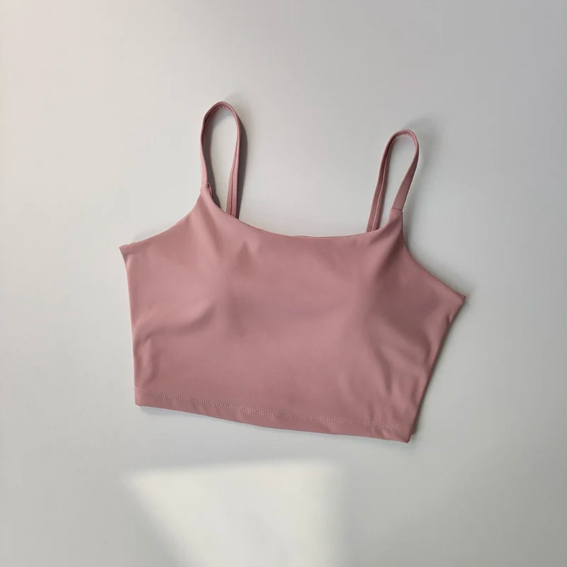 NONECN Breathable Push Up Sports Bra For Women Yoga Top