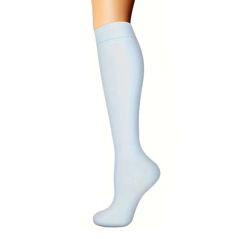 Women Knee High Compression Socks Six Pairs For Running