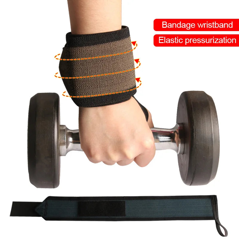 Fitness Wrist Wraps For Weight Lifting Cross Training Thumb Support