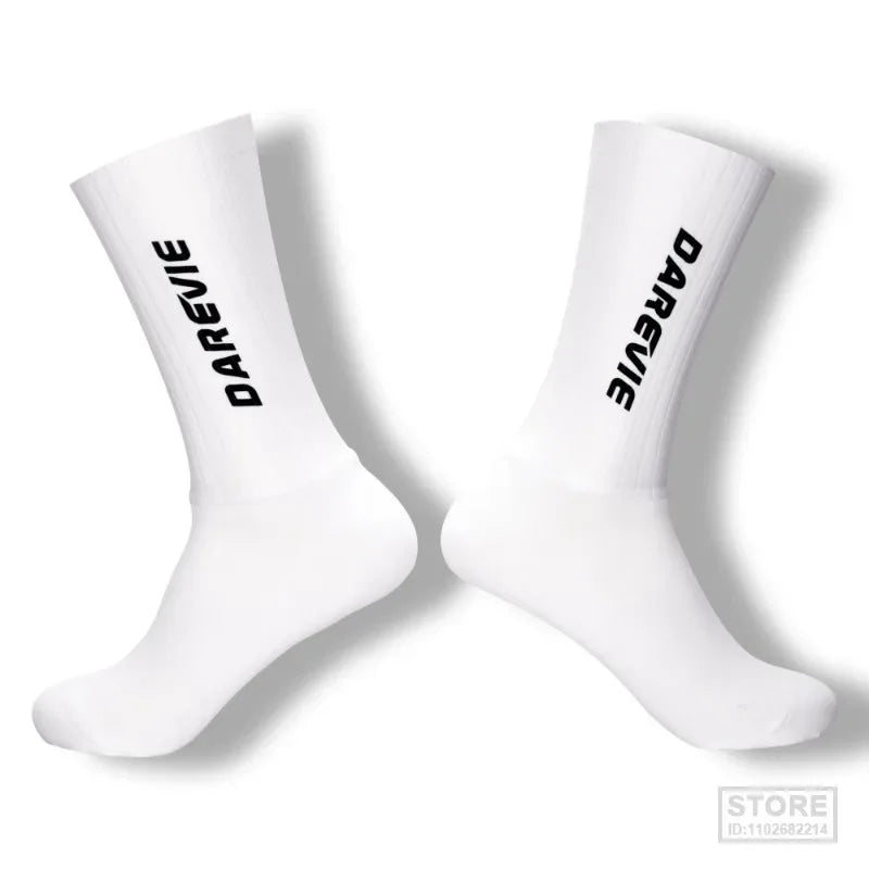 Cycling Socks Aero Sock Speed Breathable Anti Slip For Men