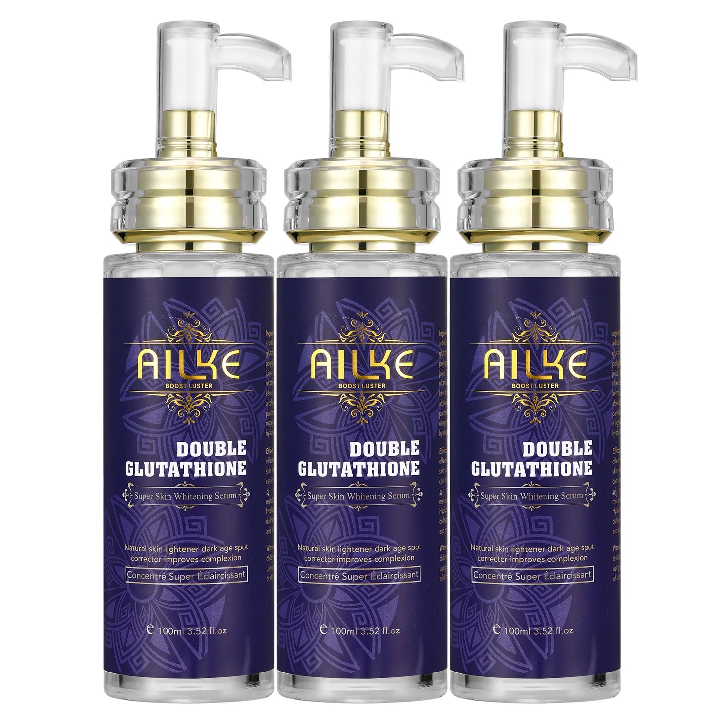 AILKE Double Glutathione Whitening Skin Care For All Skin Types