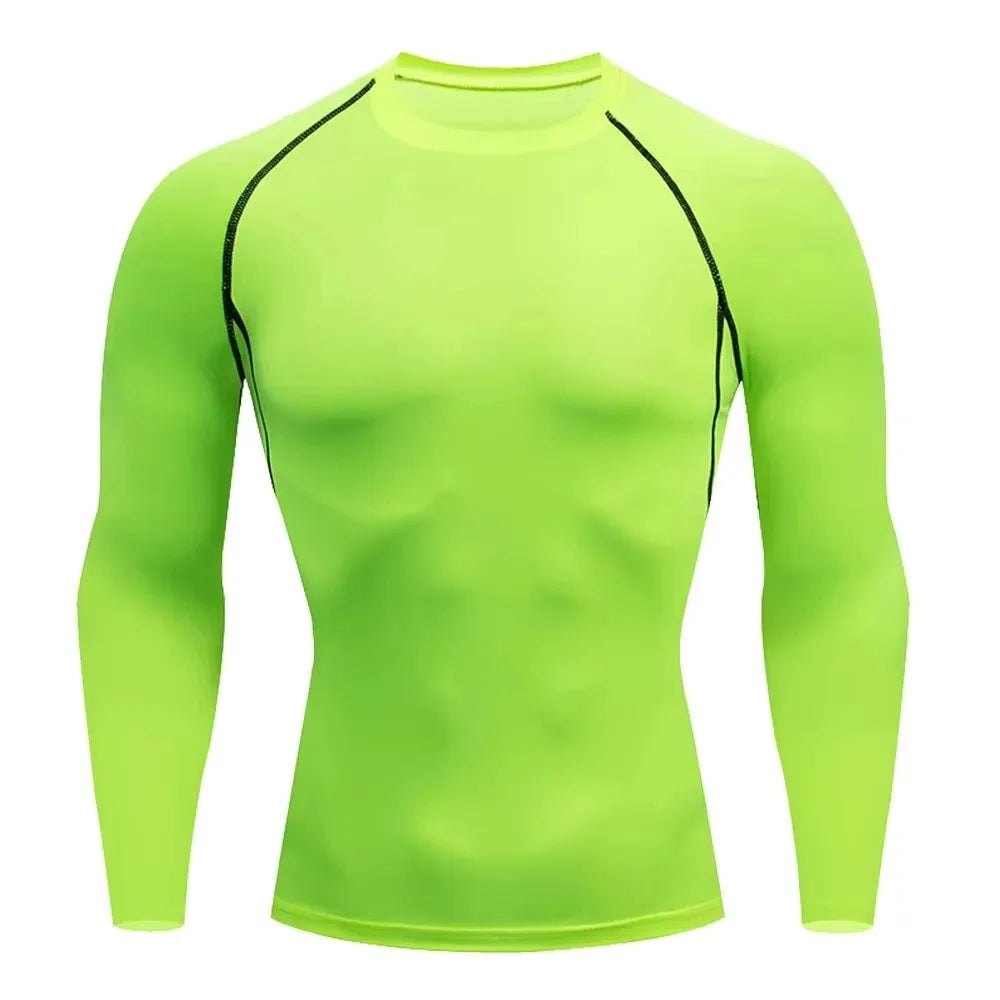 Womens Autumn Winter Compression Running T Shirt Long Sleeve