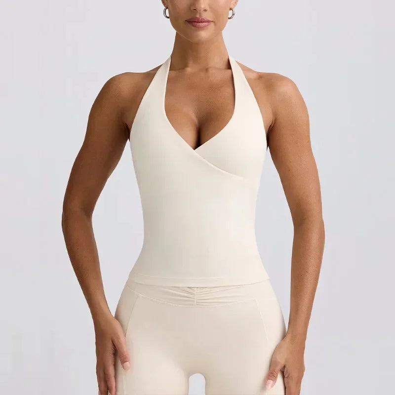 NONECN High Impact Yoga Sports Bra Shockproof Support