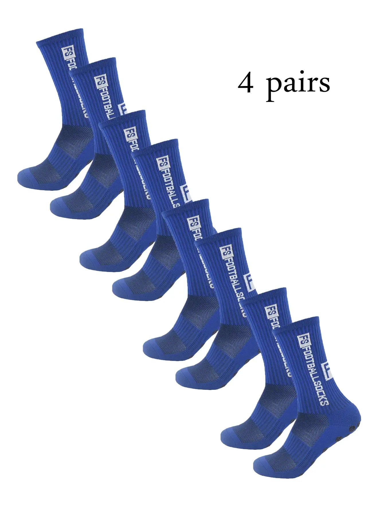 NONECN Grip Soccer Socks Anti Slip Mens Athletic Football Basketball