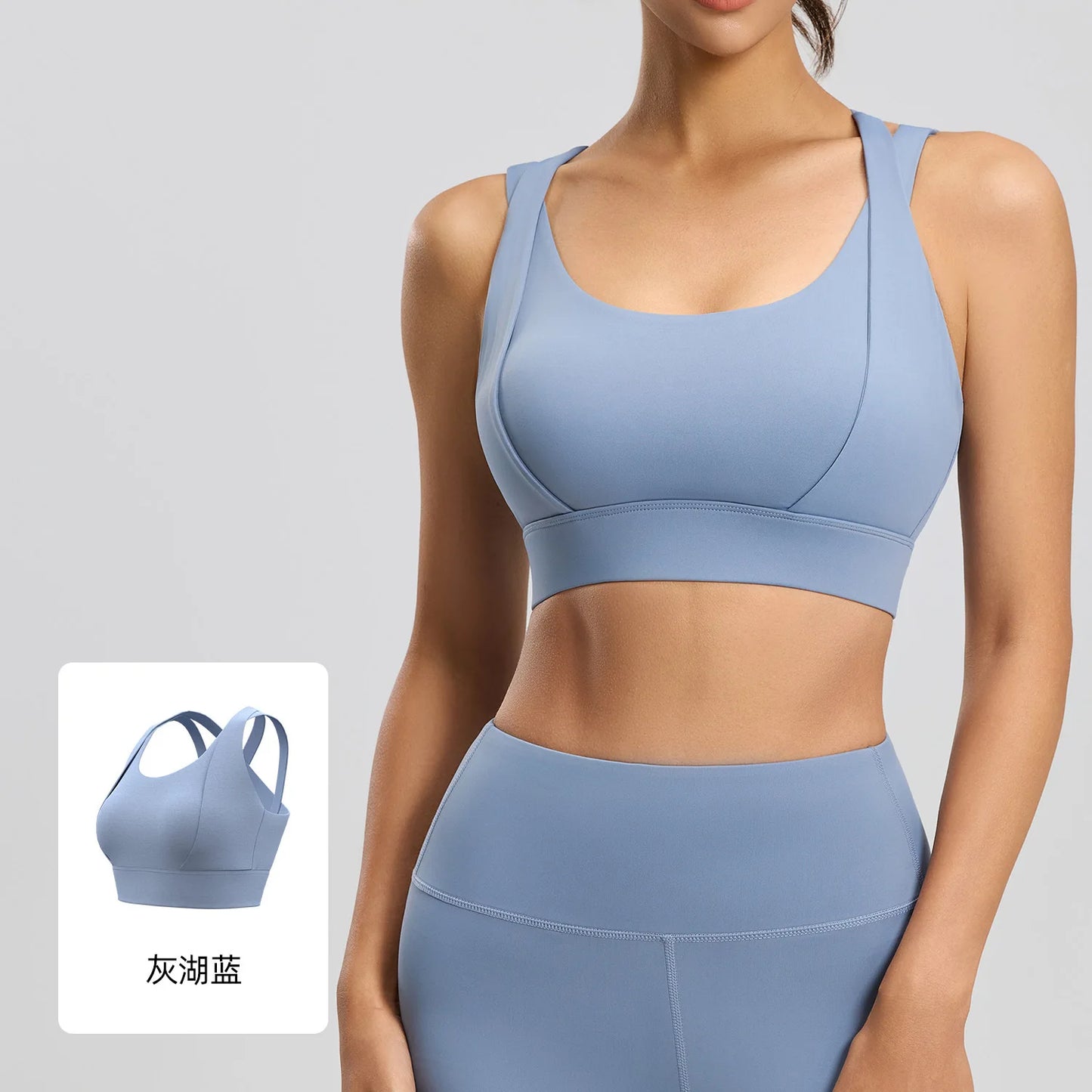 Syrycn Yoga Sports Bra For Women Fitness Workout Top