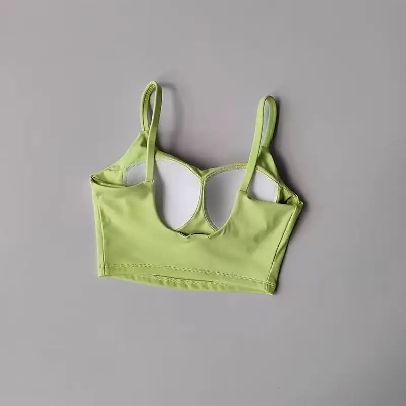 NONECN Breathable Push Up Sports Bra For Women Yoga Top