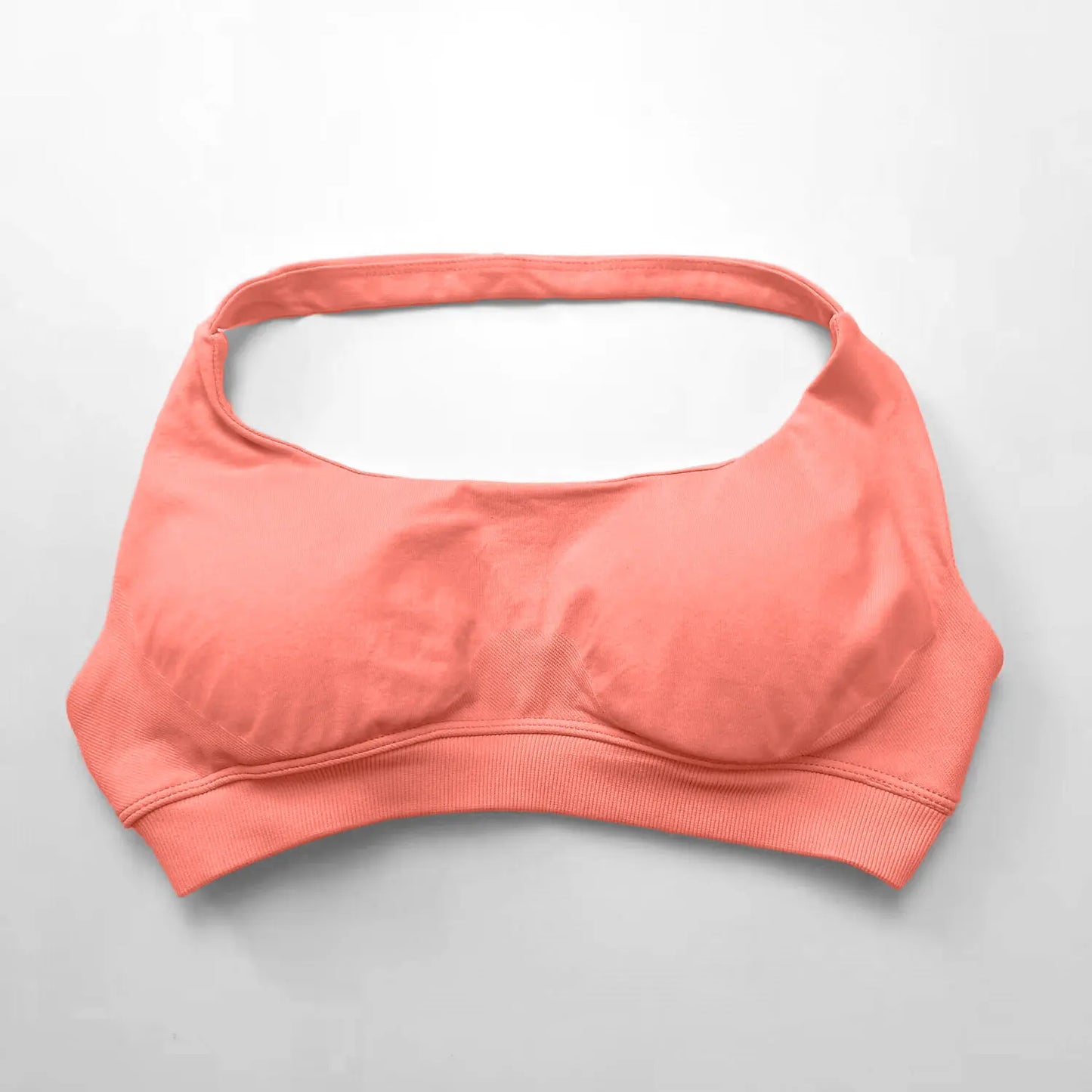 Impact Sports Bra Women Seamless Halter Top Open Back