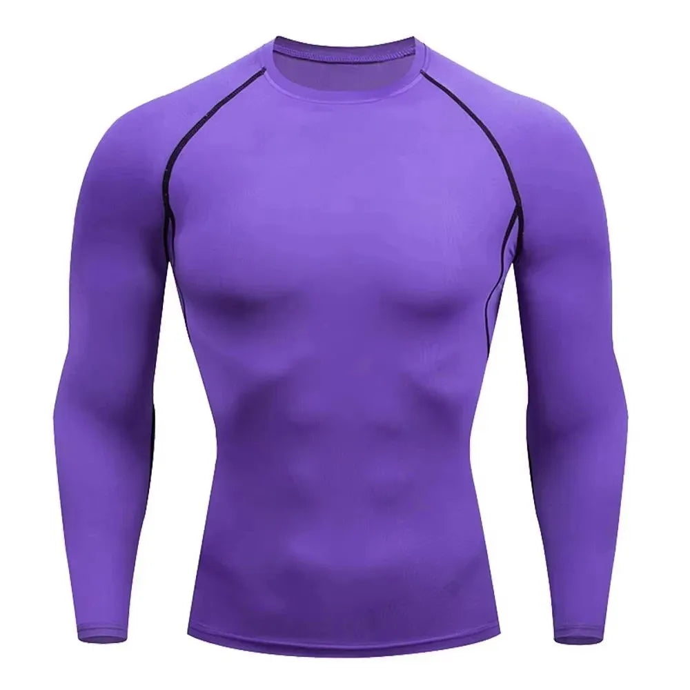 Womens Autumn Winter Compression Running T Shirt Long Sleeve