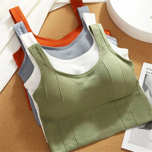 NONECN Breathable Sports Bra Women Yoga Top Anti Sweat Seamless