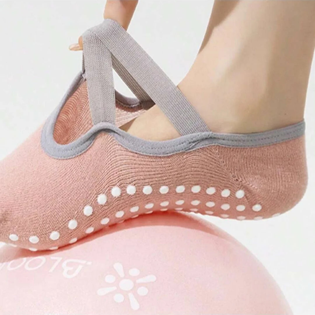 NONECN Yoga Socks Non Slip Silicone Dot Grip Indoor Fitness