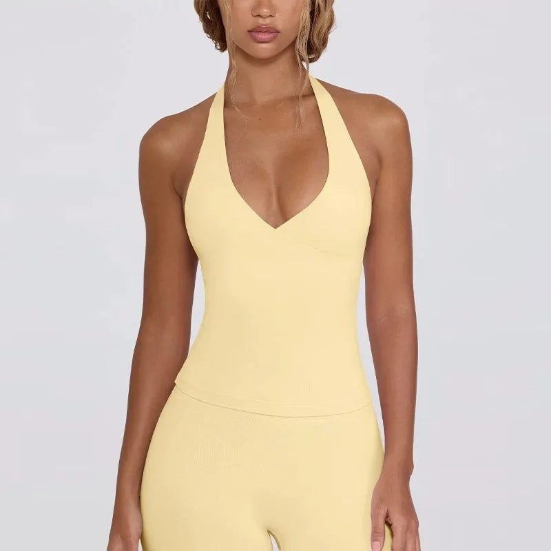 NONECN High Impact Yoga Sports Bra Shockproof Support