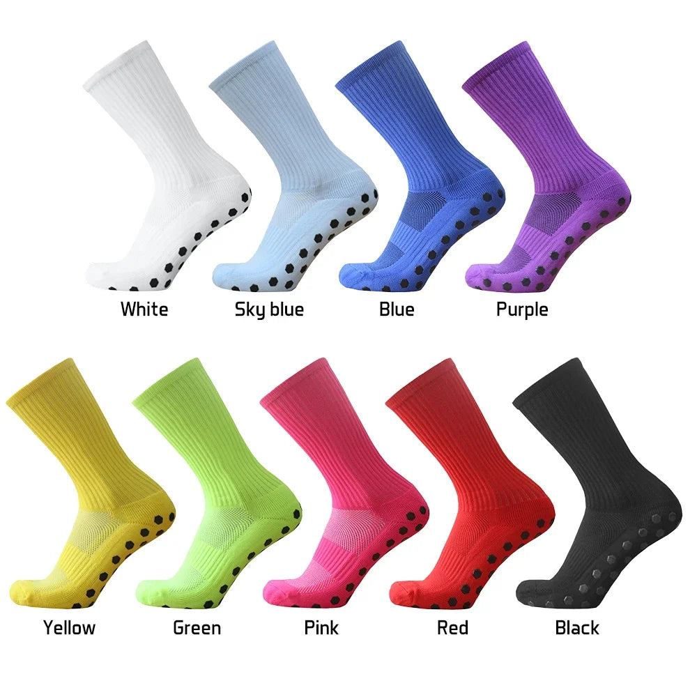 NONECN Anti Slip Soccer Socks Breathable Quick Dry For Football