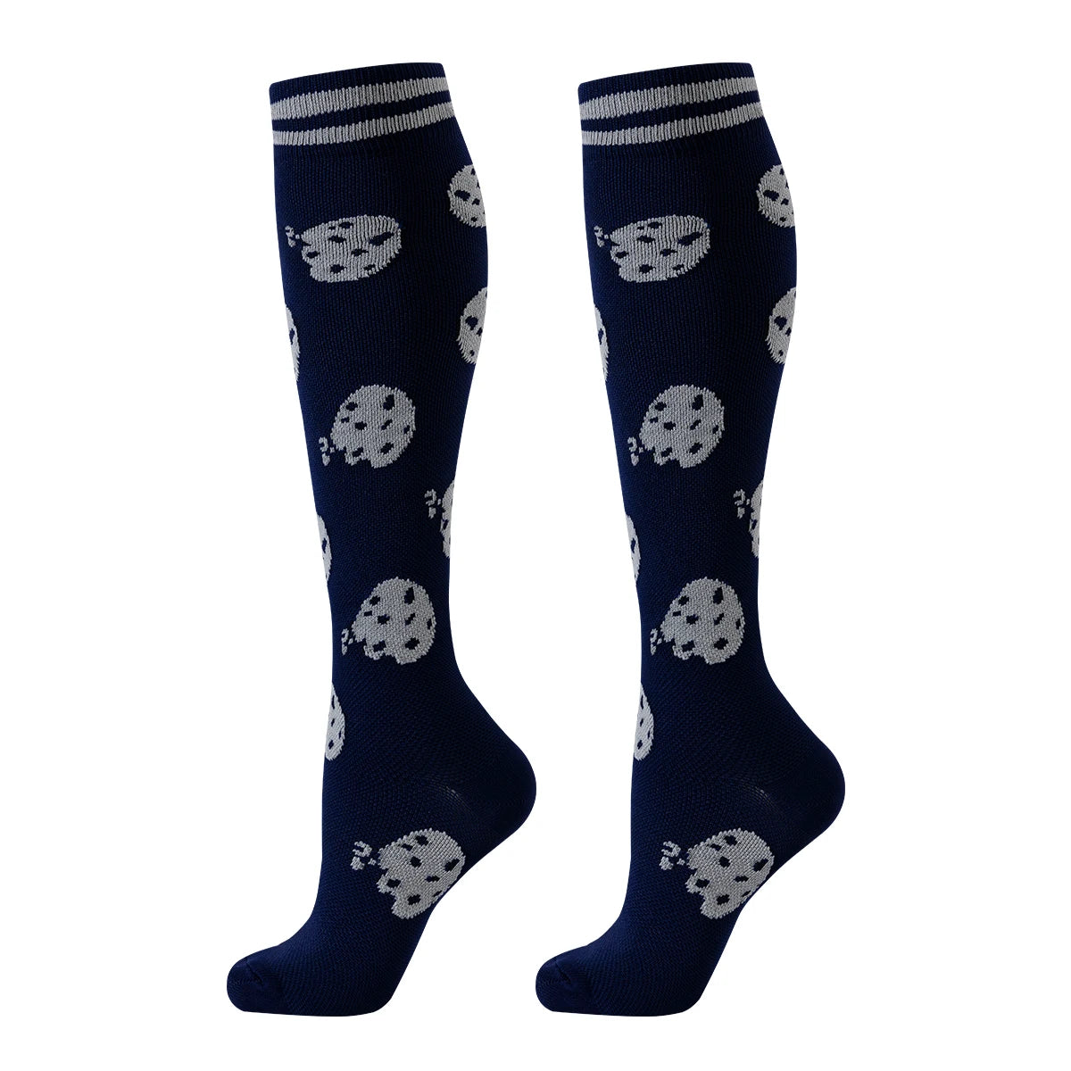 NONECN Knee High Compression Socks for Women Running