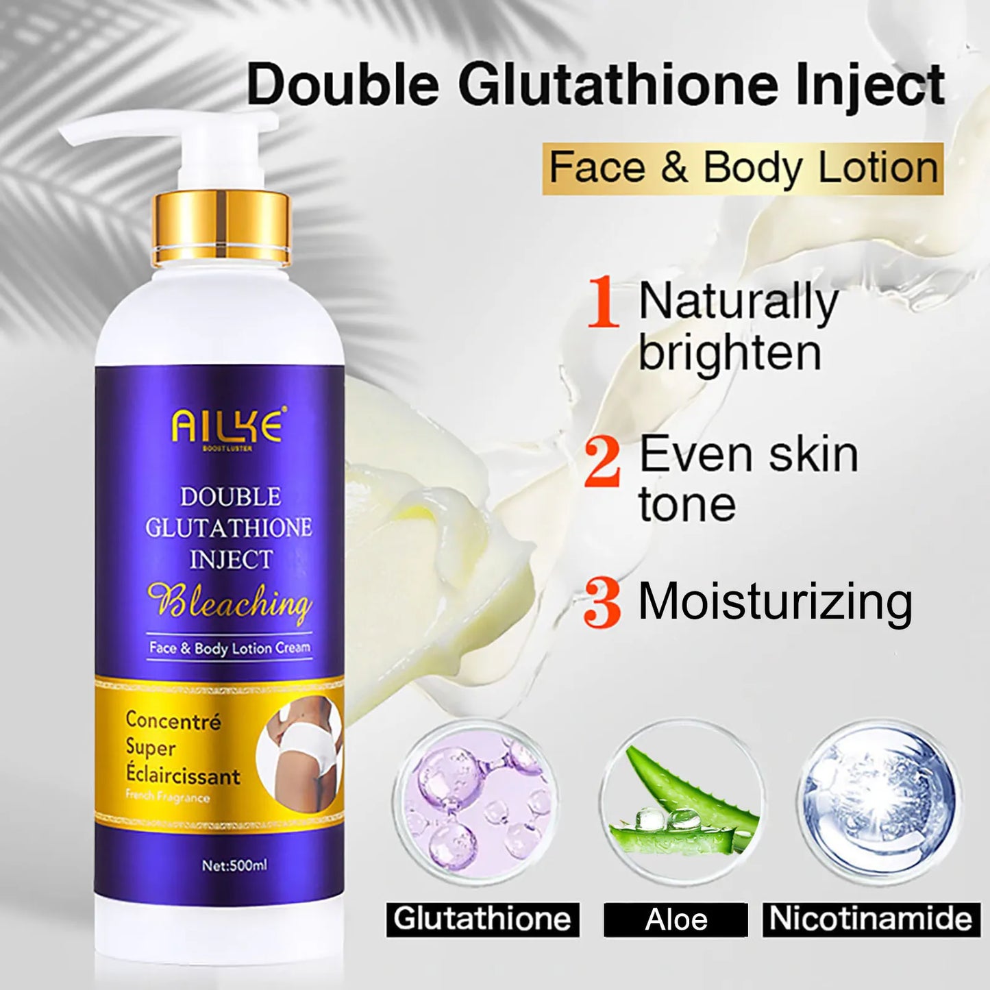 AILKE Double Glutathione Whitening Skin Care For All Skin Types