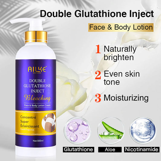 AILKE Double Glutathione Whitening Skin Care For All Skin Types