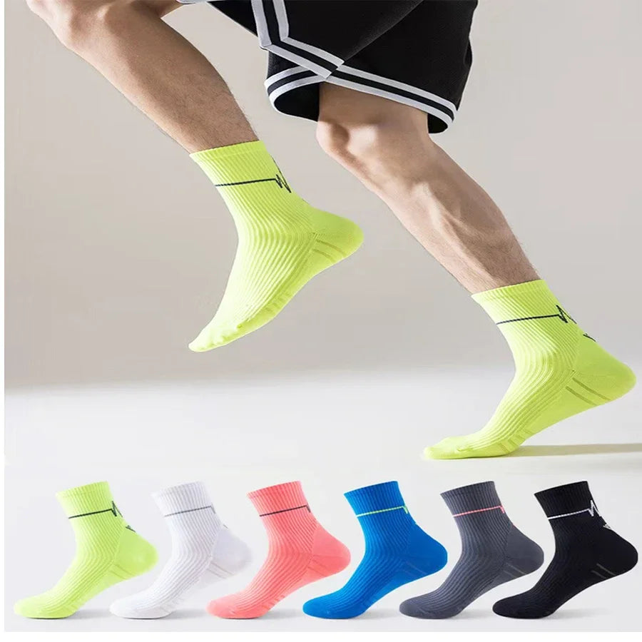 NONECN Quick-Drying Running Socks Knee High Sports Pack