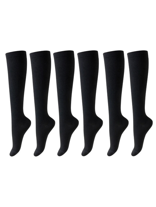 Compression Socks For Men And Women Knee High Running Nursing