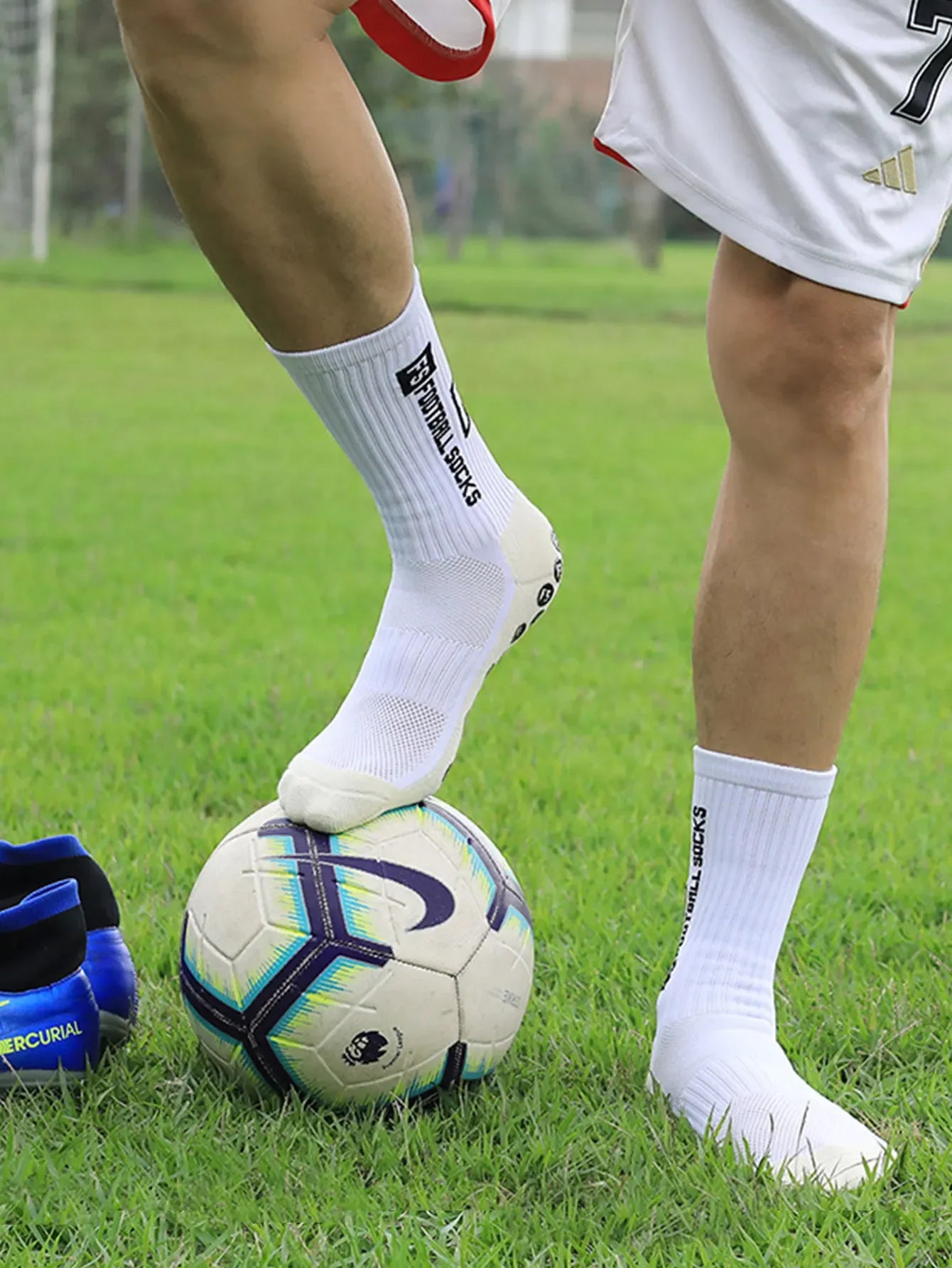 Grip Non Slip Soccer Socks For Men Athletic Football Basketball