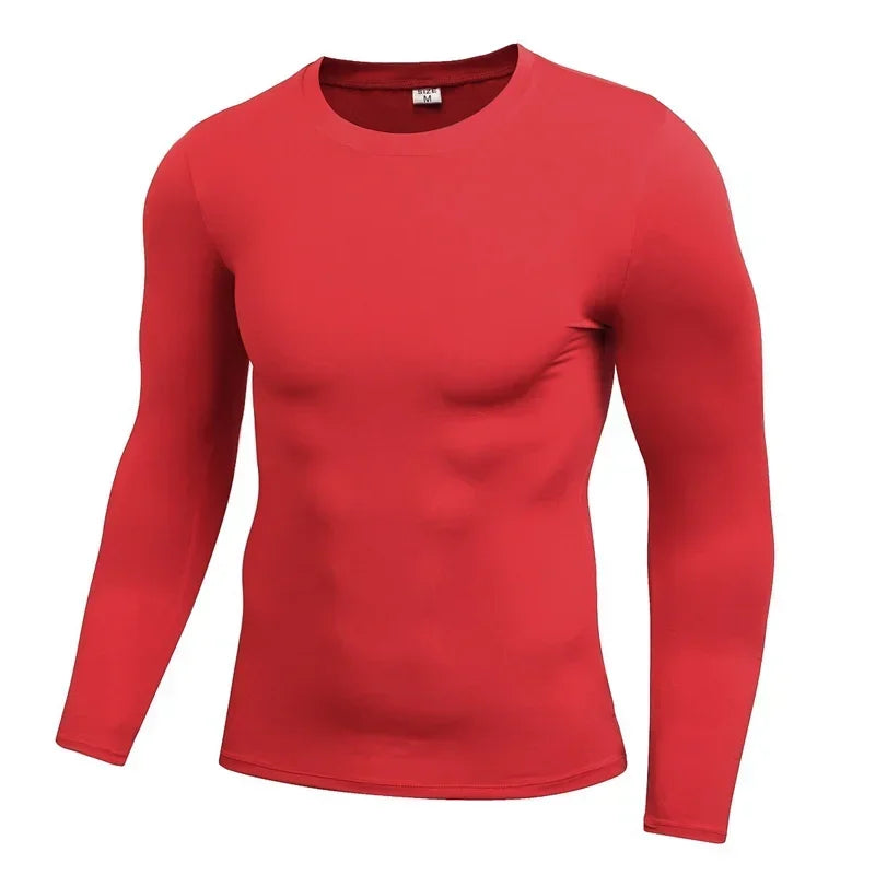 Womens Autumn Winter Compression Running T Shirt Long Sleeve